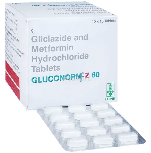 gluconorm z 80 tablet 15's